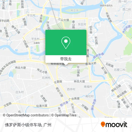 佛罗萨斯小镇停车场地图