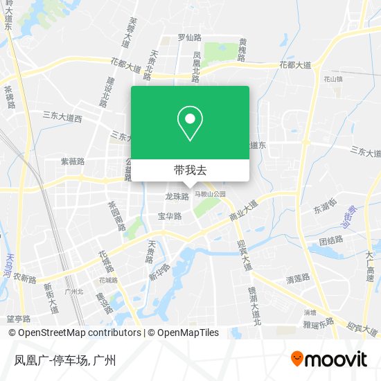 凤凰广-停车场地图