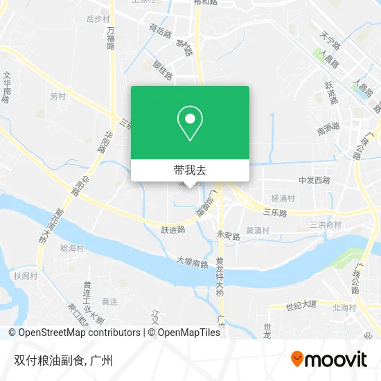 双付粮油副食地图