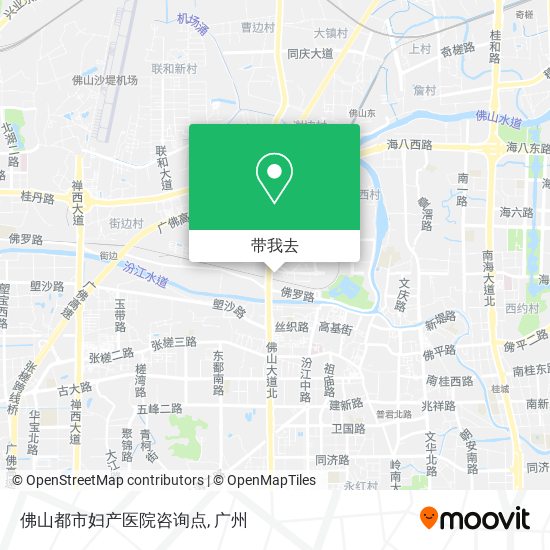 佛山都市妇产医院咨询点地图