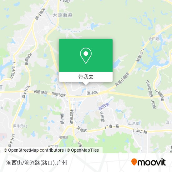 渔西街/渔兴路(路口)地图