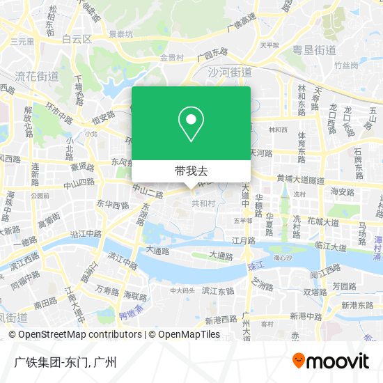广铁集团-东门地图