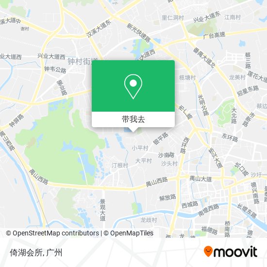 倚湖会所地图