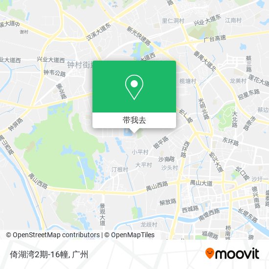 倚湖湾2期-16幢地图