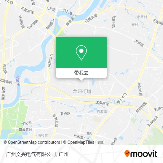 广州文兴电气有限公司地图