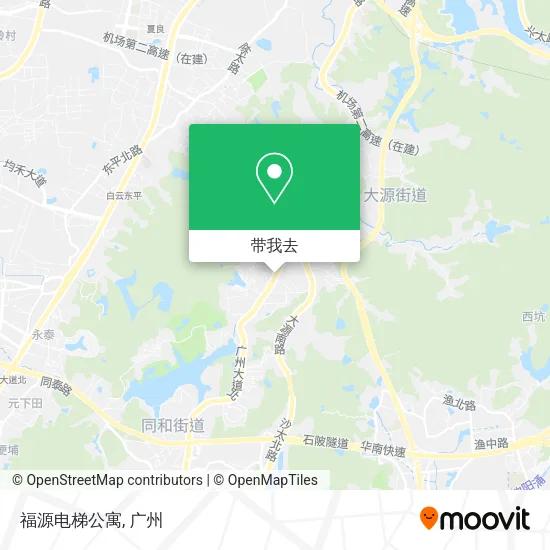 福源电梯公寓地图