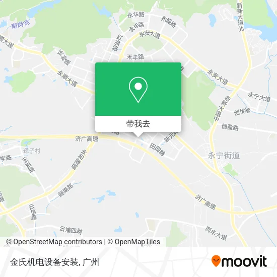 金氏机电设备安装地图