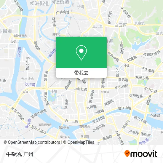 牛杂汤地图