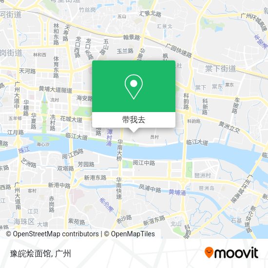 豫皖烩面馆地图