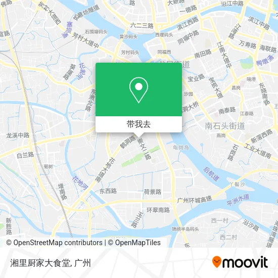湘里厨家大食堂地图