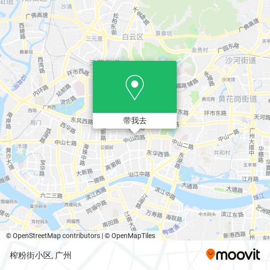 榨粉街小区地图