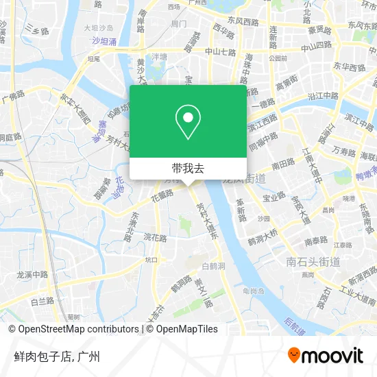 鲜肉包子店地图