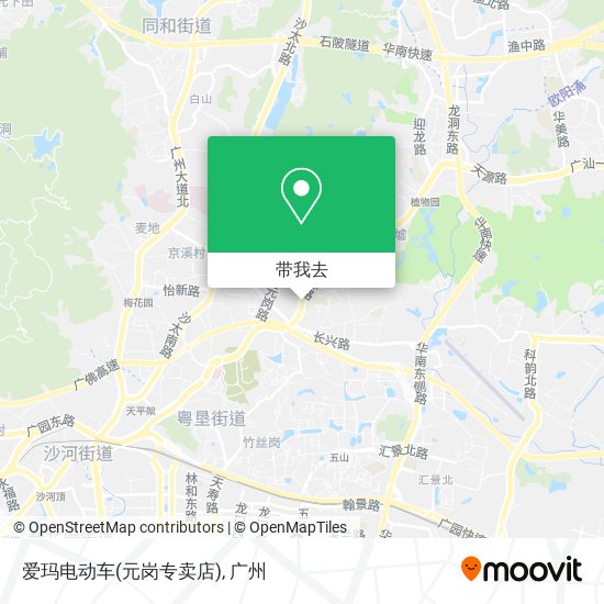 爱玛电动车(元岗专卖店)地图