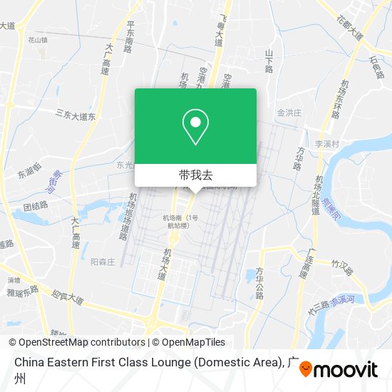 China Eastern First Class Lounge (Domestic Area)地图
