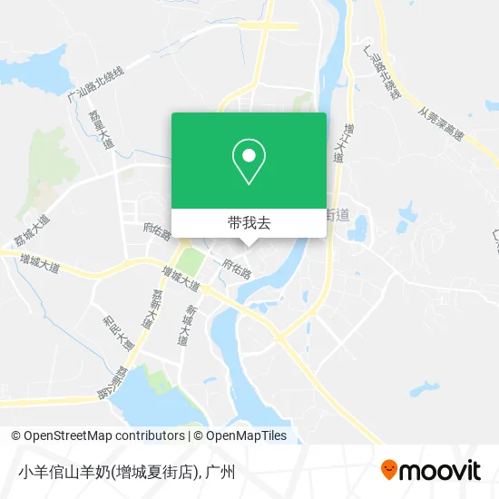 小羊倌山羊奶(增城夏街店)地图