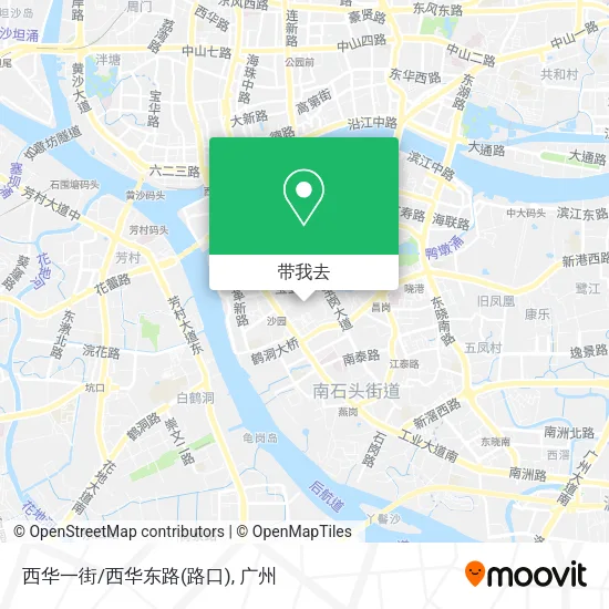 西华一街/西华东路(路口)地图
