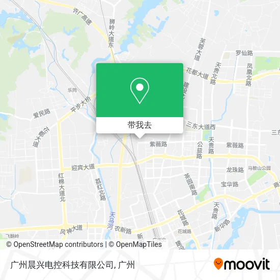 广州晨兴电控科技有限公司地图
