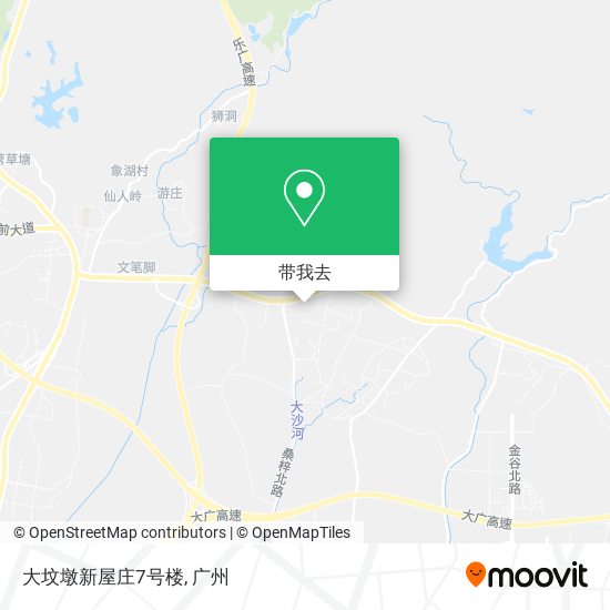 大坟墩新屋庄7号楼地图