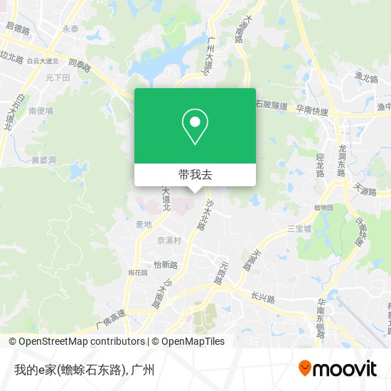 我的e家(蟾蜍石东路)地图