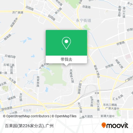 百果园(第226家分店)地图
