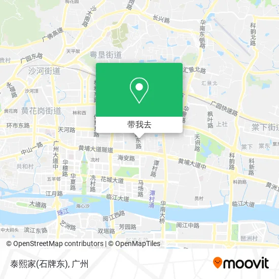 泰熙家(石牌东)地图