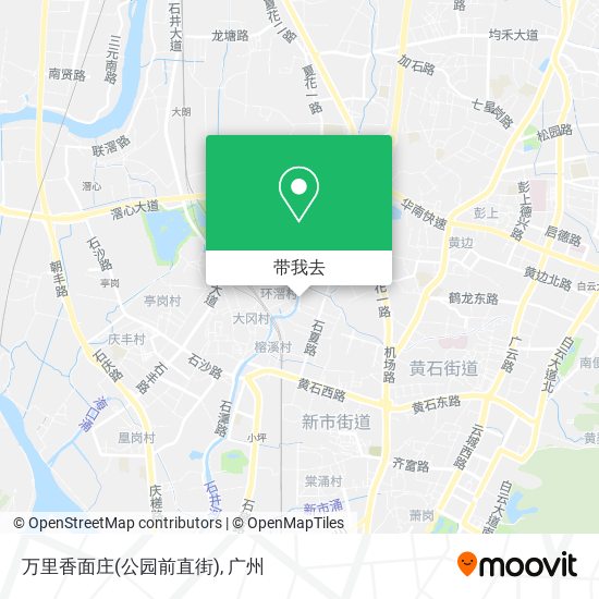 万里香面庄(公园前直街)地图