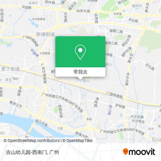 吉山幼儿园-西南门地图