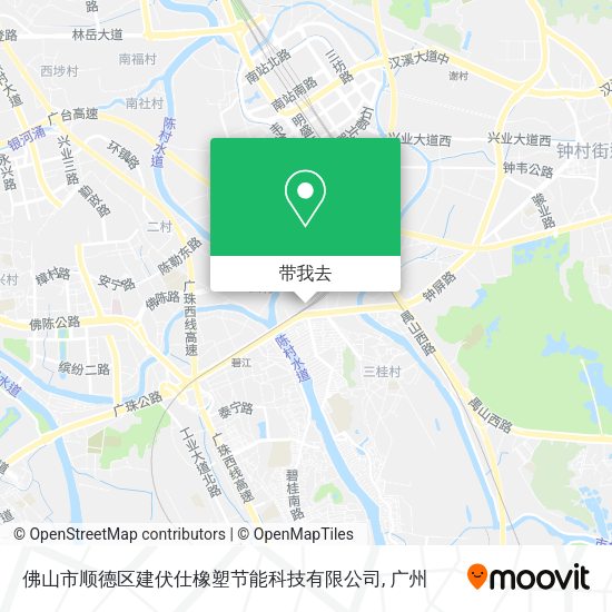 佛山市顺德区建伏仕橡塑节能科技有限公司地图
