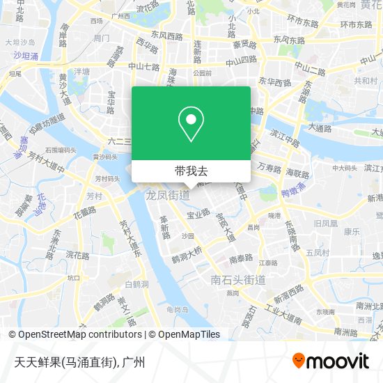 天天鲜果(马涌直街)地图