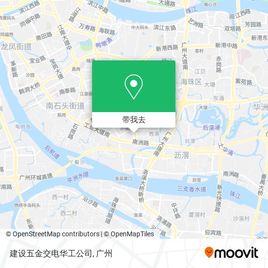 建设五金交电华工公司地图