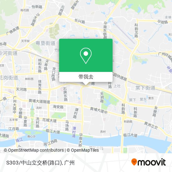 S303/中山立交桥(路口)地图