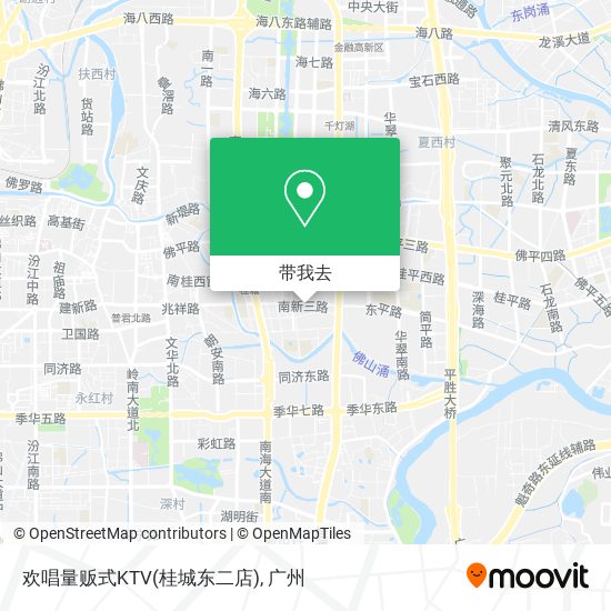欢唱量贩式KTV(桂城东二店)地图