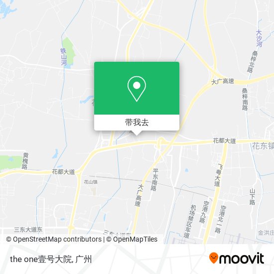 the one壹号大院地图