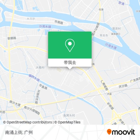 南涌上街地图