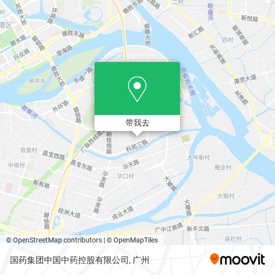 国药集团中国中药控股有限公司地图