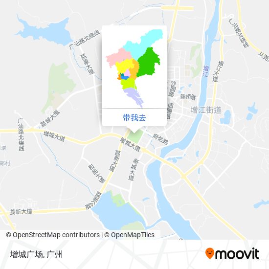 增城广场地图