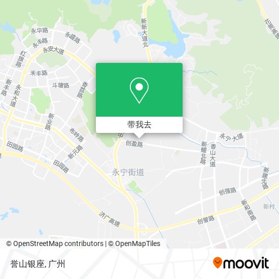 誉山银座地图