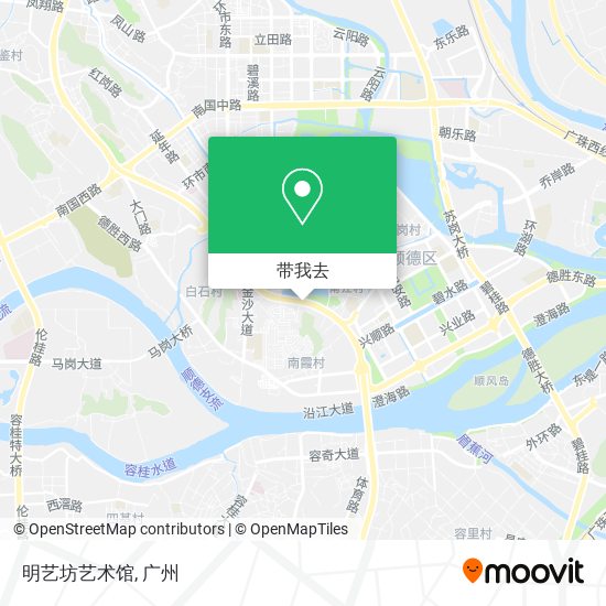 明艺坊艺术馆地图
