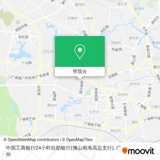 中国工商银行24小时自助银行(佛山南海高边支行)地图