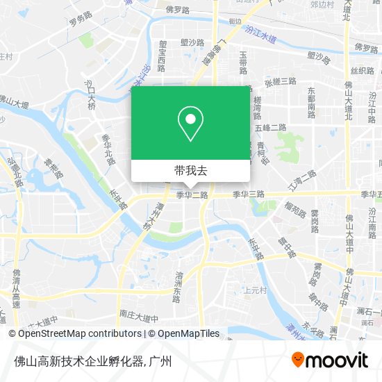佛山高新技术企业孵化器地图
