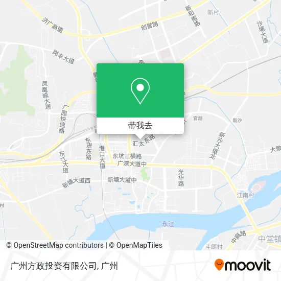 广州方政投资有限公司地图
