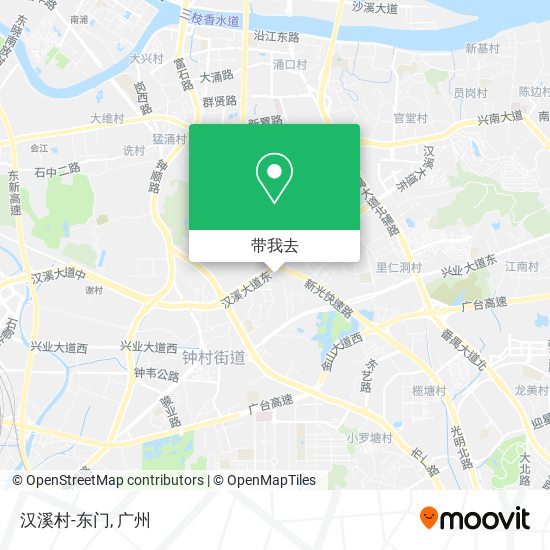 汉溪村-东门地图