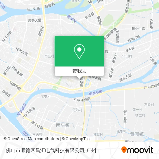 佛山市顺德区昌汇电气科技有限公司地图