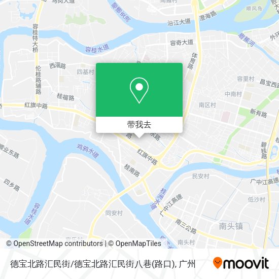 德宝北路汇民街/德宝北路汇民街八巷(路口)地图