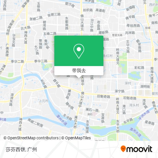 莎芬西饼地图