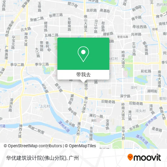 华优建筑设计院(佛山分院)地图