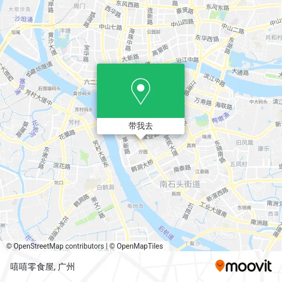 嘻嘻零食屋地图