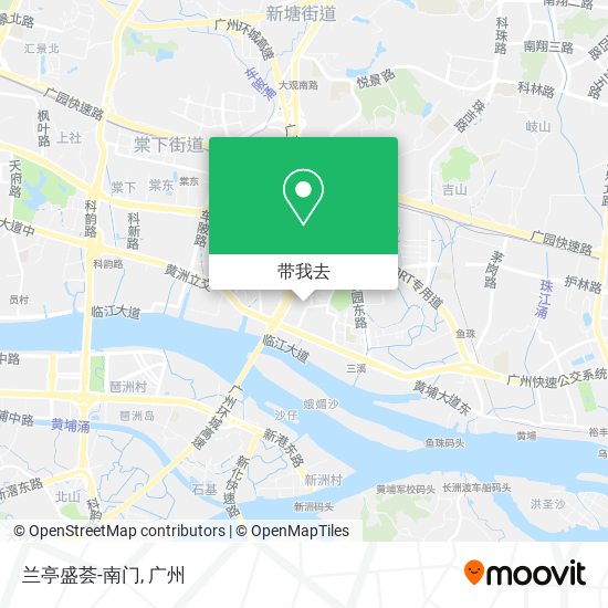 兰亭盛荟-南门地图