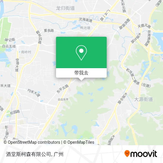 酒堂斯柯森有限公司地图