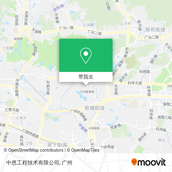 中恩工程技术有限公司地图